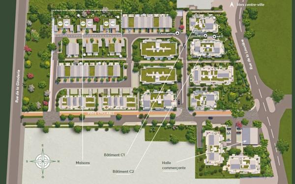 Appartement à vendre    3 pièces • 63,40 m2 Rambouillet