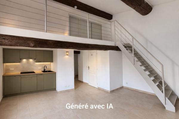 Appartement T2/3 à vendre - 40 m² - Libre