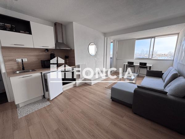 Location Appartement meublé 2 pièces 29.39 m² - Rés. FRANCOISE DE CEZELLY Port Leucate 11370