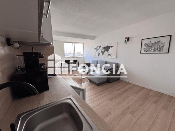 Location Appartement meublé 2 pièces 29.39 m² - Rés. FRANCOISE DE CEZELLY Port Leucate 11370