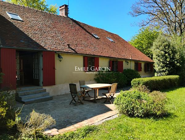 A VENDRE- Pourrain-Toucy - Bourgogne - Longère familiale 5ch et dépendance et 6700 m2  de jardin et bois