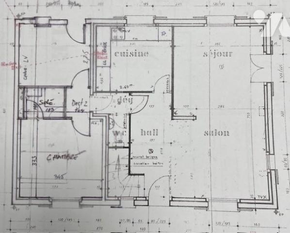 Maison fonctionnelle, 5 chambres, jardin
