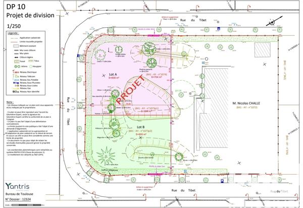 Terrain à vendre 600 m² Toulouse