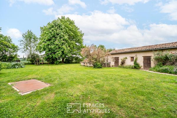 Ancienne ferme rénovée avec charme et authenticité à la campagne