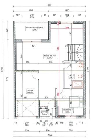 Maison à vendre  5 pièces - 126,10 m2 ST JEAN LASSEILLE - 66
