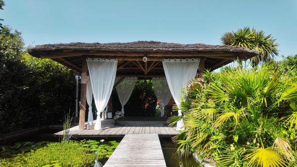 Maison style balinais de 10 pièces