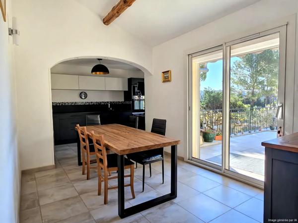 Propriété avec gîte indépendant, 2 grands garages et vue dégagée