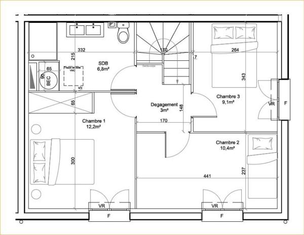 Vente / Duplex à Saint-Hilarion (78125)