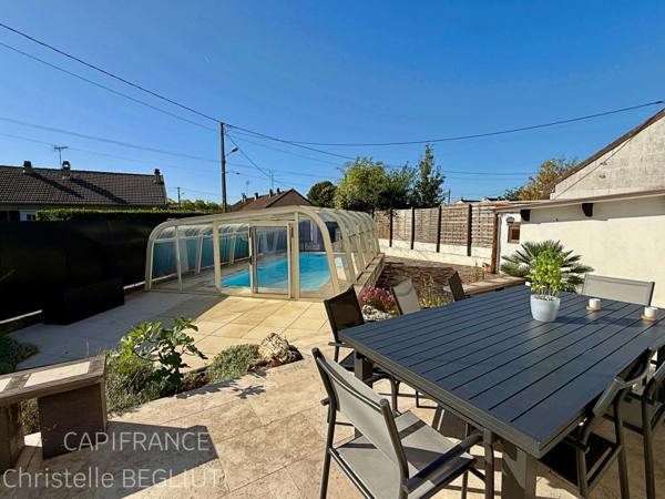 MAISON D'EXCEPTION D'ENVIRON 180 m² DE PLAIN PIED - 7P - CADRE VERDOYANT - PISCINE - PATIO