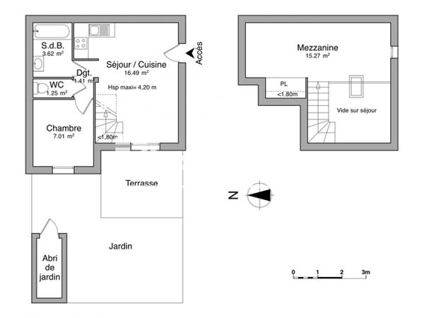 Location Appartement meublé 2 pièces 45.05 m² - IMPASSE DES FERMES Chatelaillon Plage 17340
