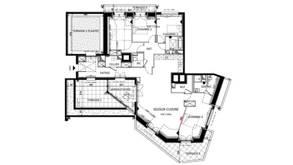 Appartement à vendre 5 pièces 137 m² Fontenay-aux-Roses