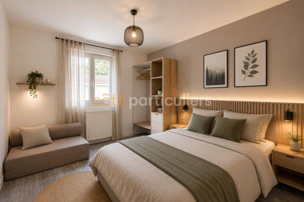 Vente
                Appartement67 m² - 3 Pièces -
                    BASSE GOULAINE (44115)