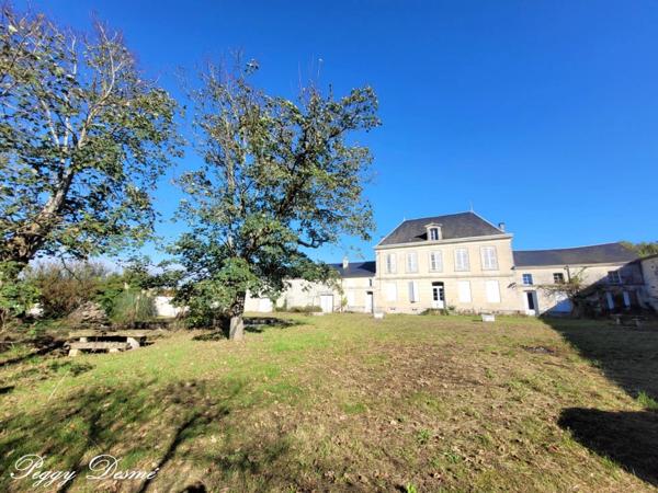 Propriété à vendre 14 pièces SAINT JEAN D'ANGELY (17) - Ancien domaine viticole, Bâti de 940 m2, Maison de maître, Dépendances.