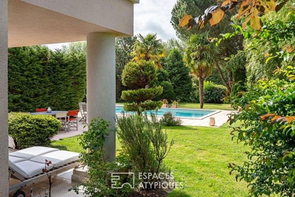 Maison contemporaine avec piscine au coeur de la vallée de Chevreuse