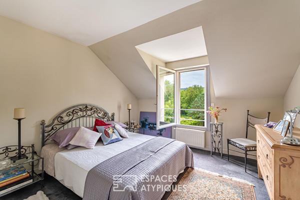 Maison contemporaine avec piscine au coeur de la vallée de Chevreuse
