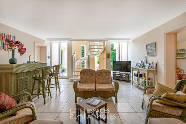 Maison contemporaine avec piscine au coeur de la vallée de Chevreuse