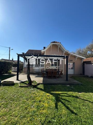 Maison arcachonnaise de 86 m² à 500 m des plages