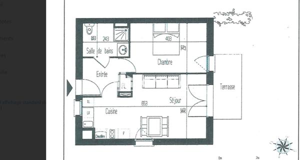 À vendre Appartement 2 pièces 43.09 m² - Martignas-sur-jalle 33127