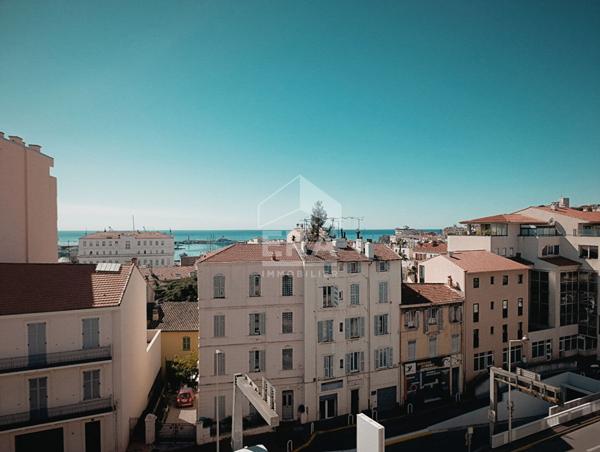 APPARTEMENT 3 PIECES CANNES CENTRE AVEC VUE MER