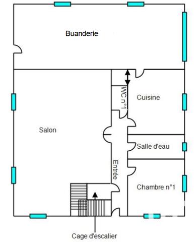 House for sale 6 rooms 135 m² Herrère