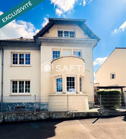 Grande maison + 3 studios loués situés à Saint-Avold