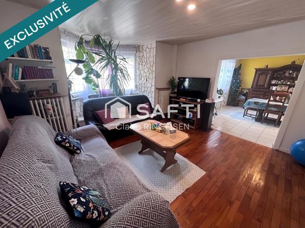 Grande maison + 3 studios loués situés à Saint-Avold