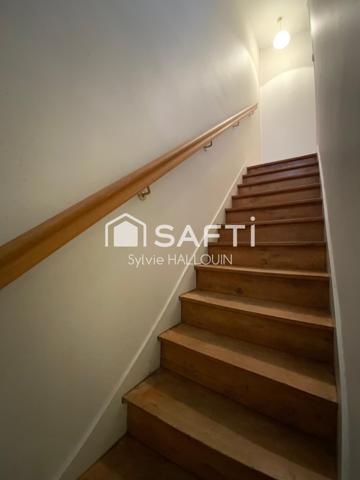 Maison à rénover 67m2, 2 chambres, jardin, garage