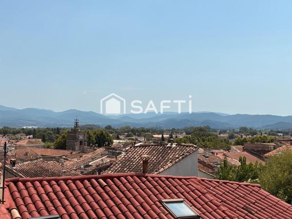 Mdv 4 chambres avec double  terrasse et cave