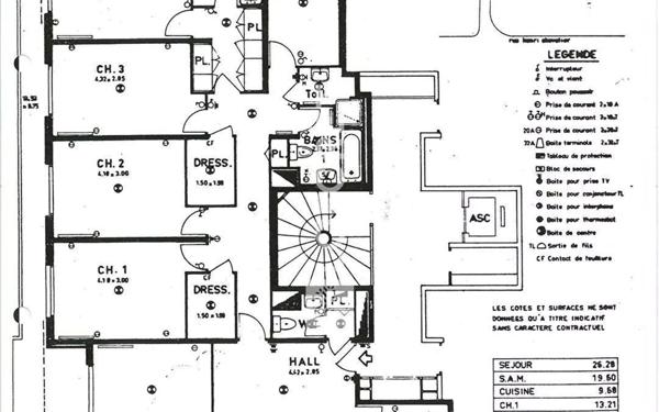 Appartement à vendre    6 pièces • 170,46 m2 Lyon 4