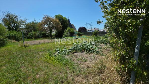 Terrain constructible de 601m² avec un belle façade de plus de 20m libre de constructeur en campagne de Trignac