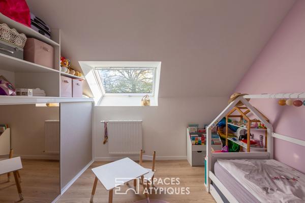 Esprit contemporain au coeur de cette ancienne chapelle rénovée