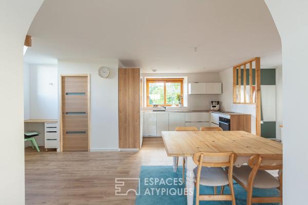 Esprit contemporain au coeur de cette ancienne chapelle rénovée