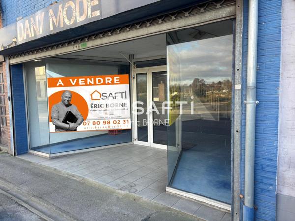 Arques - local  avec espace de vie , bureau - Idéal investisseur