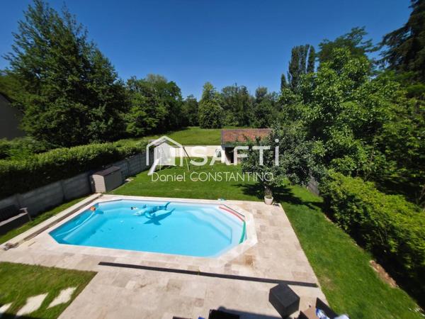Maison de 2017, DPE C, 4 CH, piscine chauffée