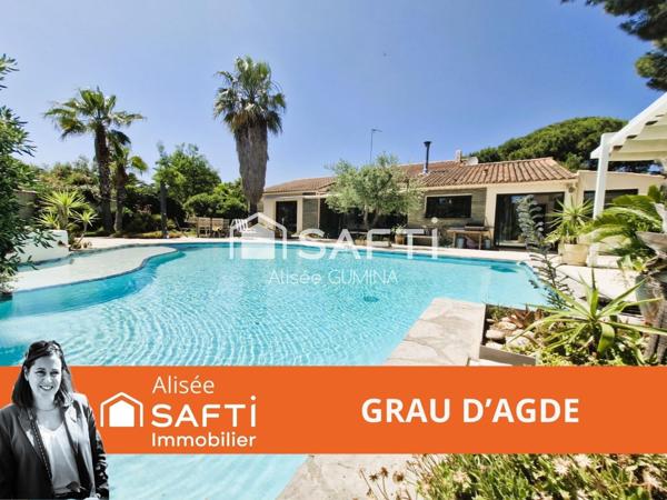 GRAU D'AGDE - À 5min des plages en Vélo