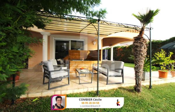 Pont de l'Isère maison 134 m2 avec piscine, jardin 2000m2 et studio 38m2