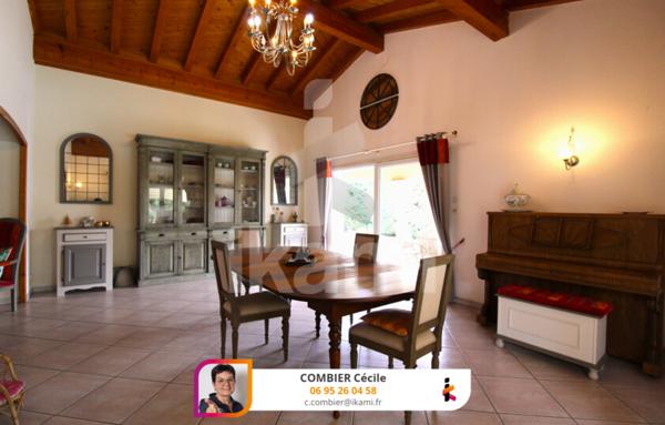 Pont de l'Isère maison 134 m2 avec piscine, jardin 2000m2 et studio 38m2