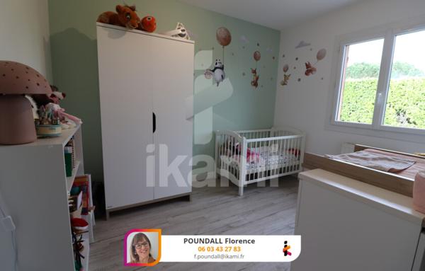 Villa plain-pied coeur d'Anneyron 3 chambres sur 645 m2 de terrain