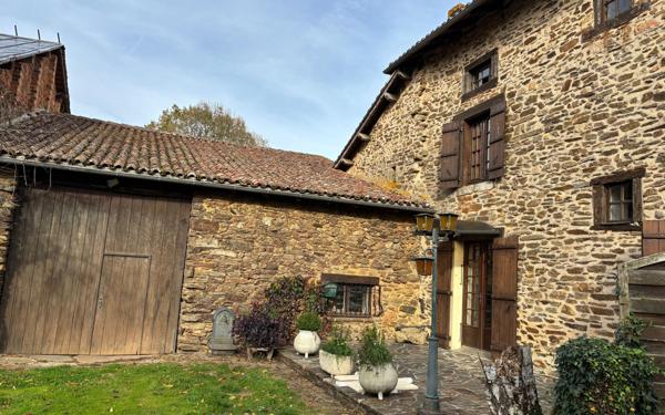 Maison à vendre    4 pièces •  Chaillac-sur-Vienne