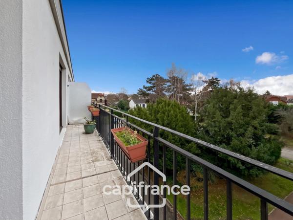 Chennevières-sur-Marne – Appartement familial 85 m² – 3 chambres – 2 terrasses – Dernier étage- au calme