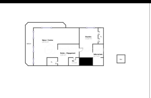 Appartement de 43,01 m²