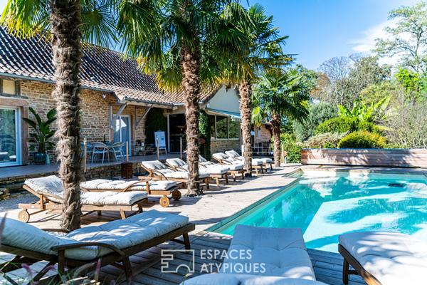 Domaine en bord de Seille, havre de paix au coeur de la nature