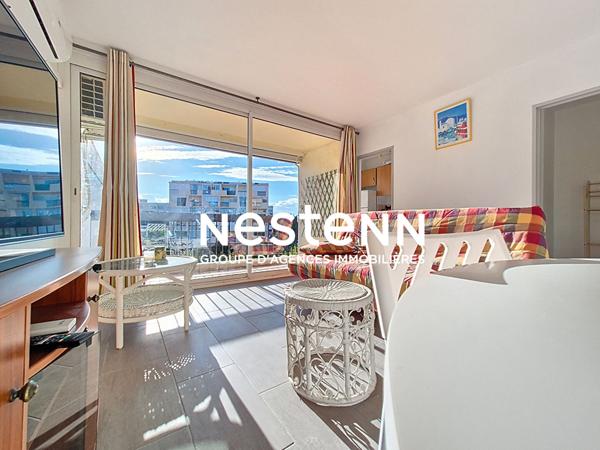 À vendre : Appartement T3 à Saint Cyprien Plage, proche du port