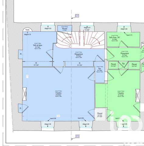 Maison 3 pièces de 156 m² à Thorigné-Fouillard (35235)