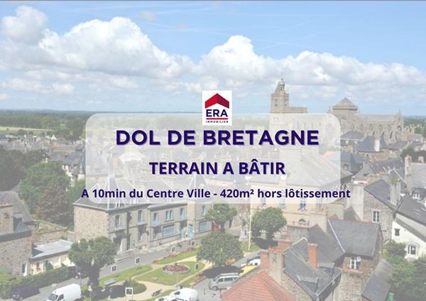 A VENDRE Terrain Dol De Bretagne 501m2
