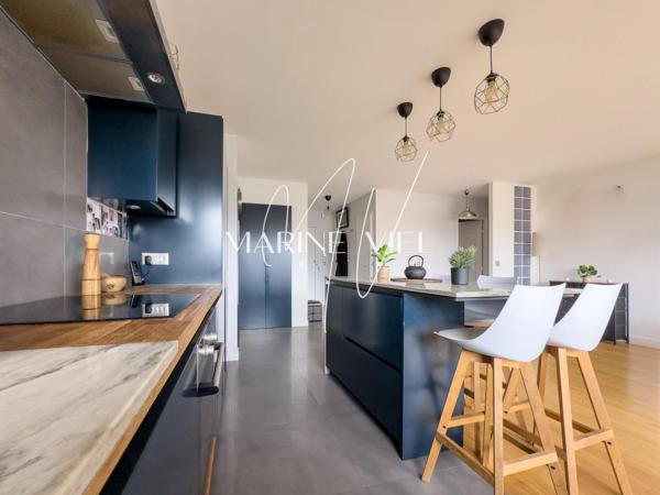 Appartement lumineux avec grands balcons - 3/4 chambres - proximité métro et gare