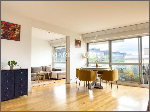 Appartement lumineux avec grands balcons - 3/4 chambres - proximité métro et gare