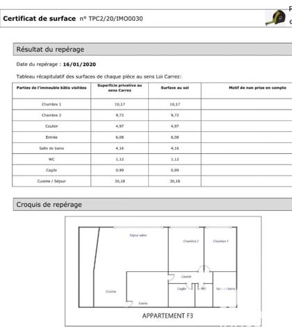 Appartement à vendre 3 pièces 67 m² Meaux