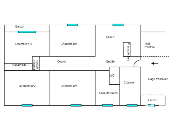 Appartement à vendre 5 pièces 88 m² Limoges