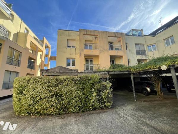 A VENDRE - NANTES - Beaulieu - Au RDC surelevé - appartement T3 d'env 62.03m² avec parking.